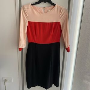 Kate Spade colorblock dress sz 6